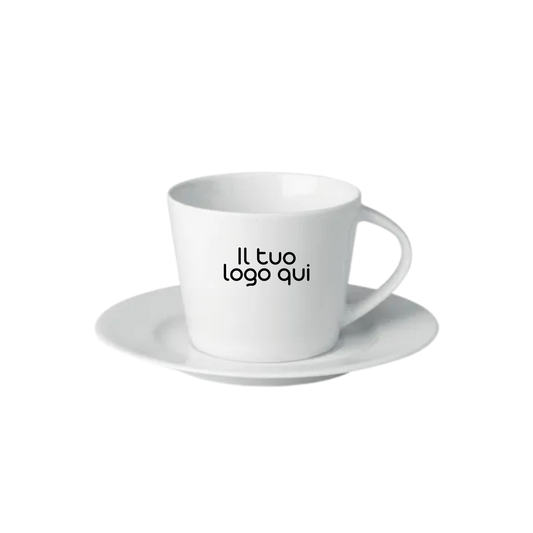 Tazzina da cappuccio in porcellana con piattino 5,50€ cad.