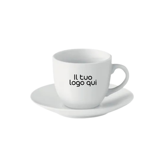 Tazzina da caffè in porcellana con piattino 4,50€ cad.