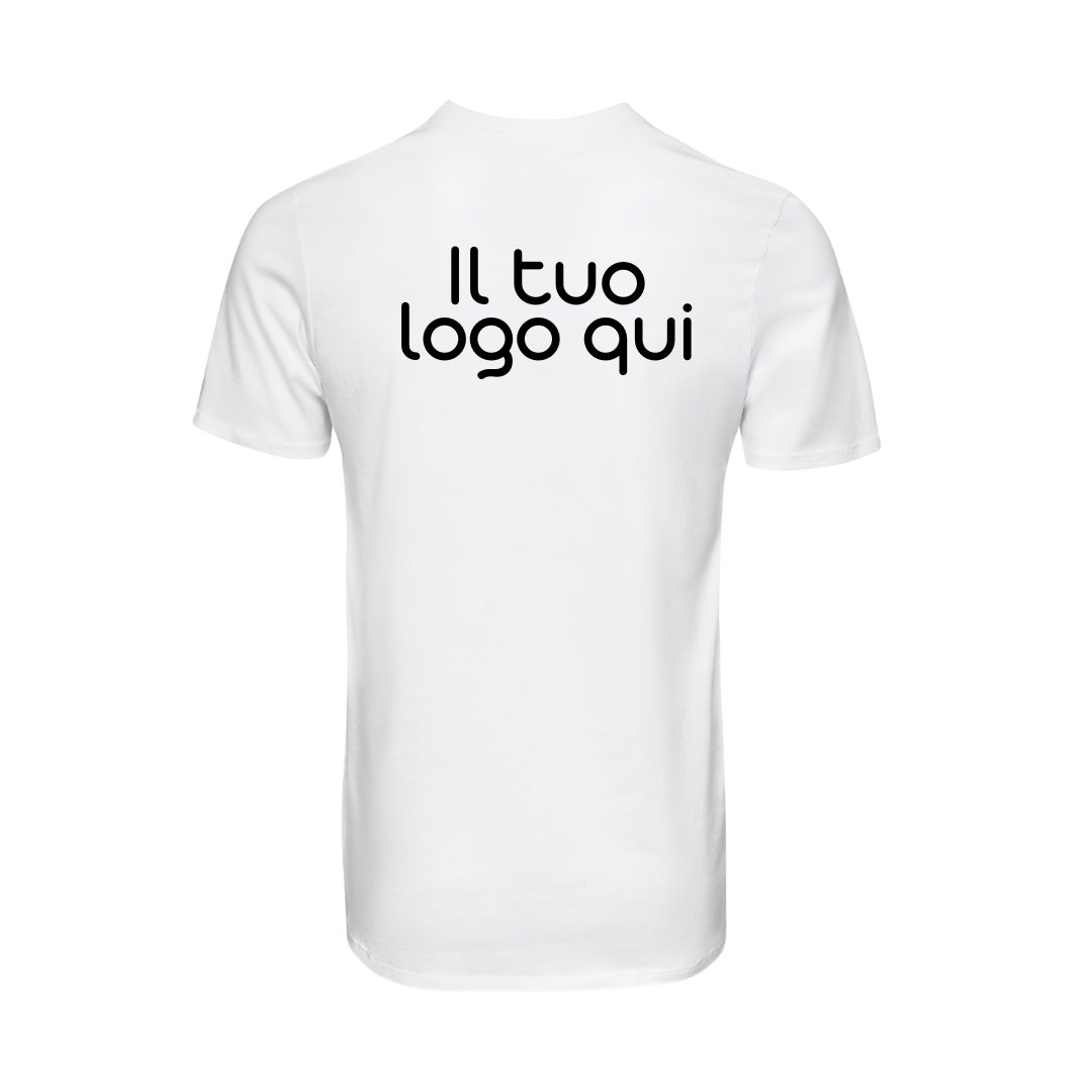 Kit 100 Magliette Personalizzate un colore - da 3,00€ CAD. + IVA