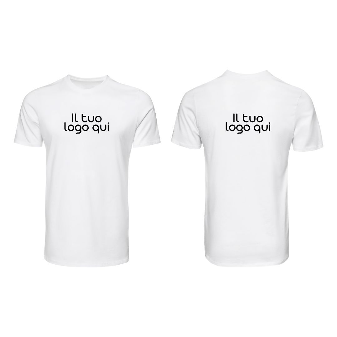 Maglietta Personalizzata - Stampa Fronte + Retro da 3,50€ + IVA