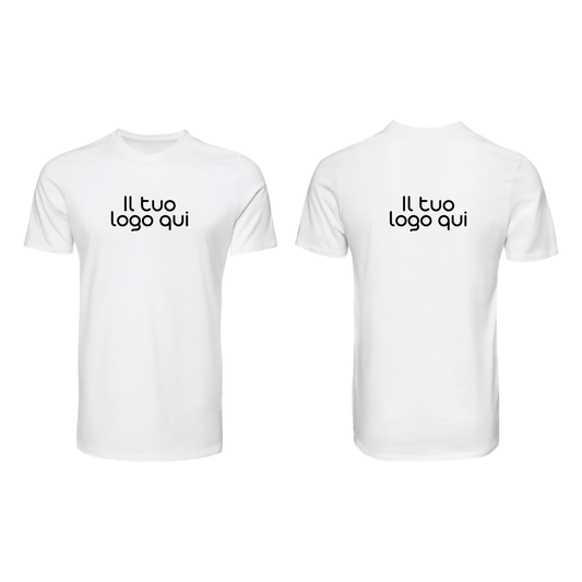 Maglietta Personalizzata - Stampa Fronte + Retro da 3,50€ + IVA
